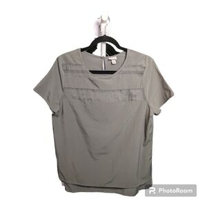 Merona Blouse with sheer inset